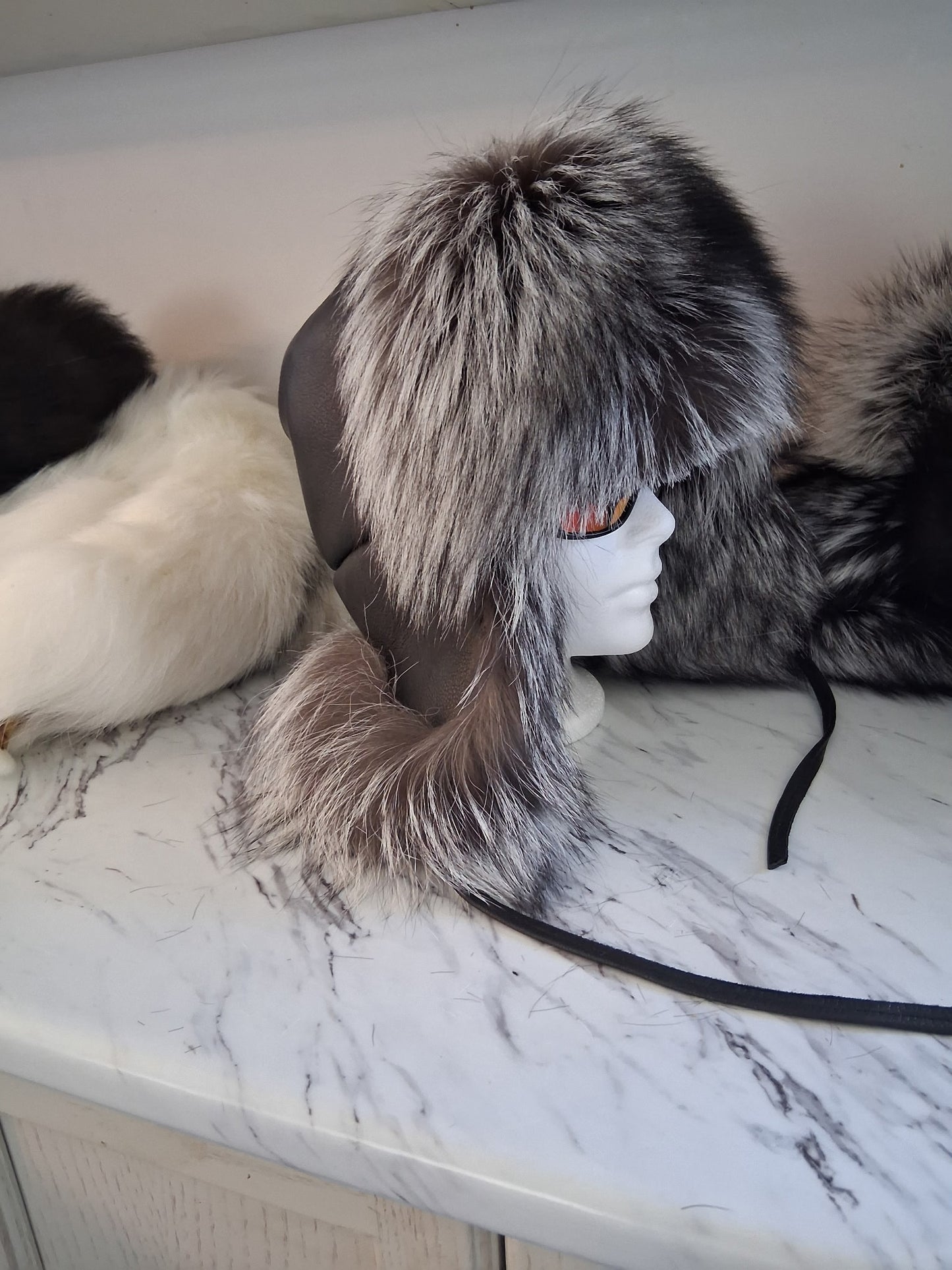 Canadian Silver Fox Aviator Hats