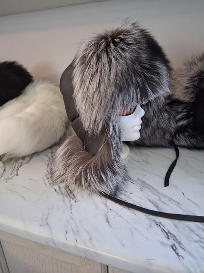 Canadian Silver Fox Aviator Hats